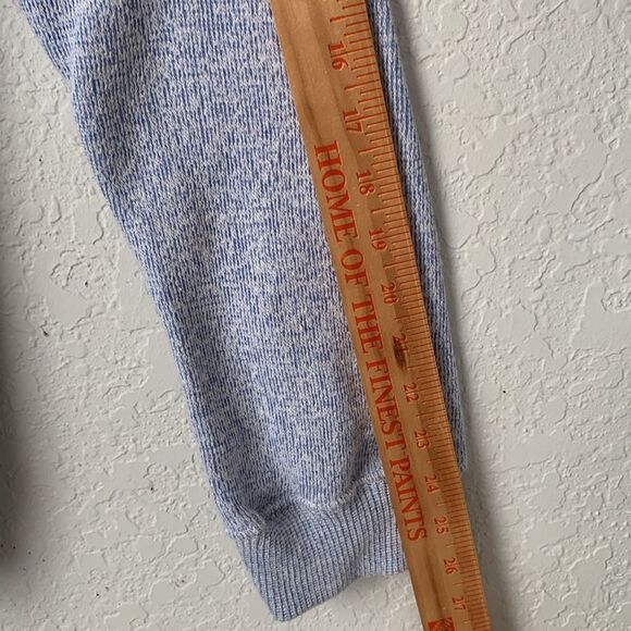 Super Massive Men’s Blue Super Soft Sweater Kangaroo Pockets Size L - Picture 5 of 7